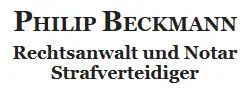 Philip Beckmann Rechtsanwalt Notar Strafverteidiger